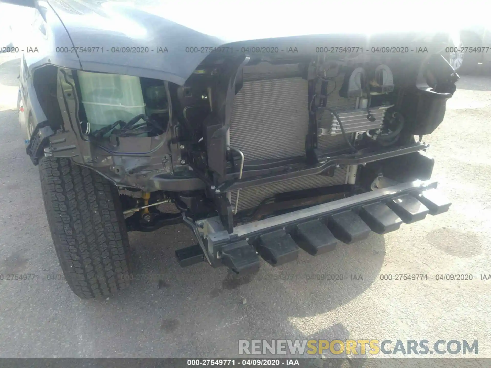 6 Photograph of a damaged car 3TMCZ5AN3LM297938 TOYOTA TACOMA 2020