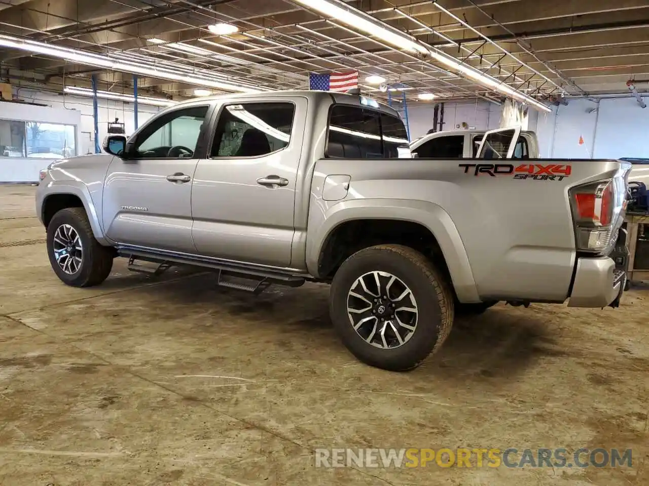 2 Photograph of a damaged car 3TMCZ5AN3LM300076 TOYOTA TACOMA 2020