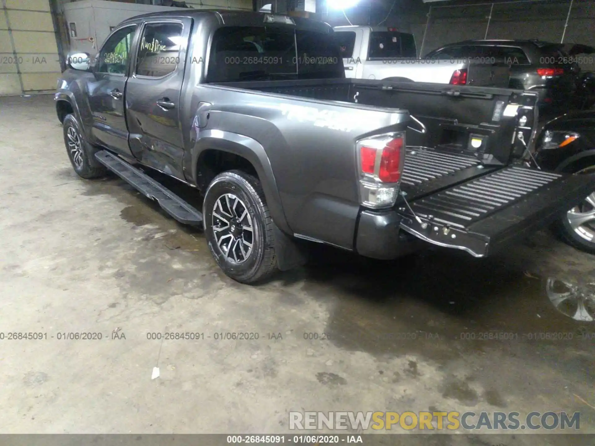 3 Photograph of a damaged car 3TMCZ5AN3LM310218 TOYOTA TACOMA 2020