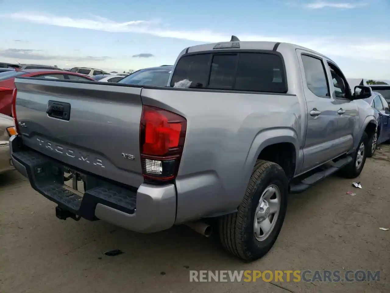 3 Photograph of a damaged car 3TMCZ5AN3LM310445 TOYOTA TACOMA 2020