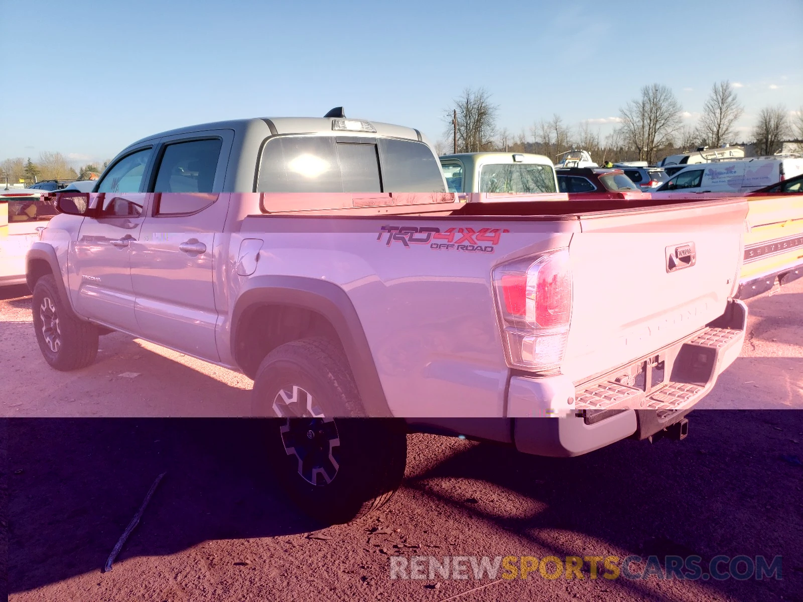 3 Photograph of a damaged car 3TMCZ5AN3LM312986 TOYOTA TACOMA 2020