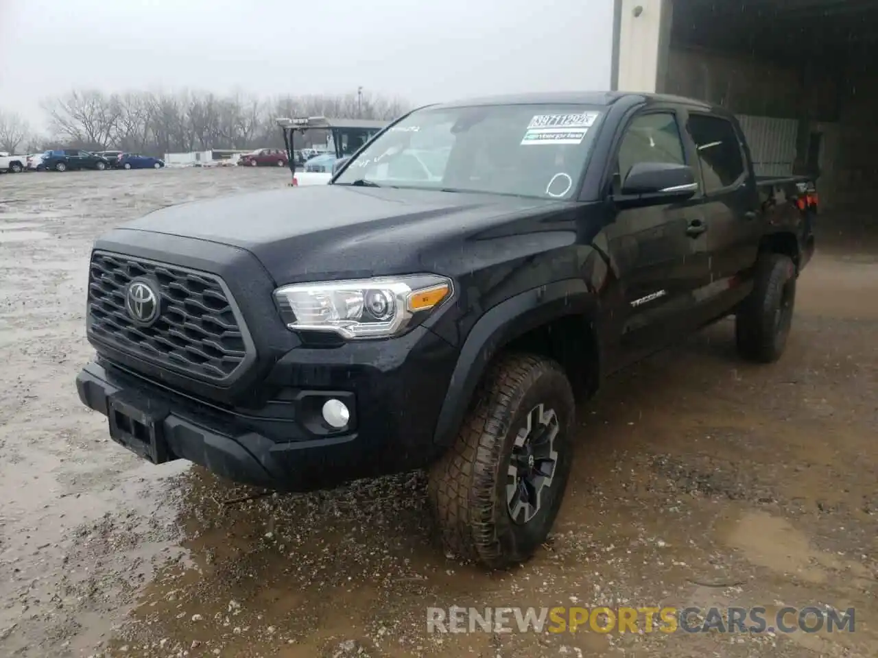 2 Photograph of a damaged car 3TMCZ5AN3LM317928 TOYOTA TACOMA 2020