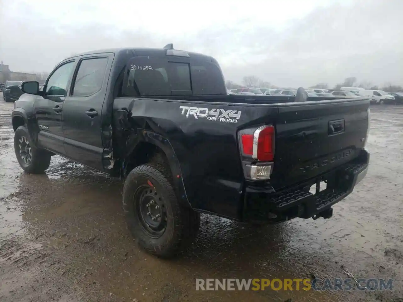 3 Photograph of a damaged car 3TMCZ5AN3LM317928 TOYOTA TACOMA 2020