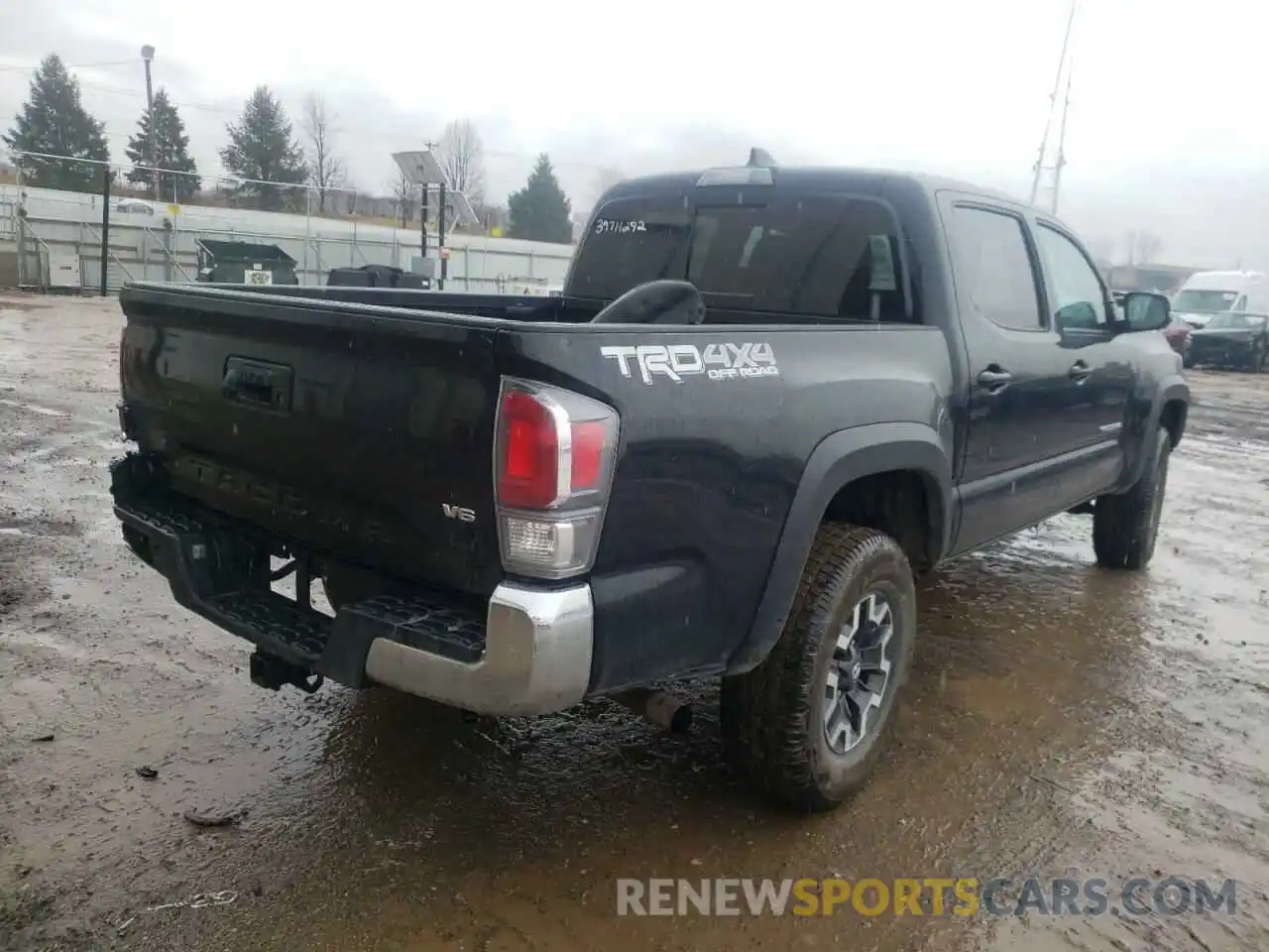 4 Photograph of a damaged car 3TMCZ5AN3LM317928 TOYOTA TACOMA 2020