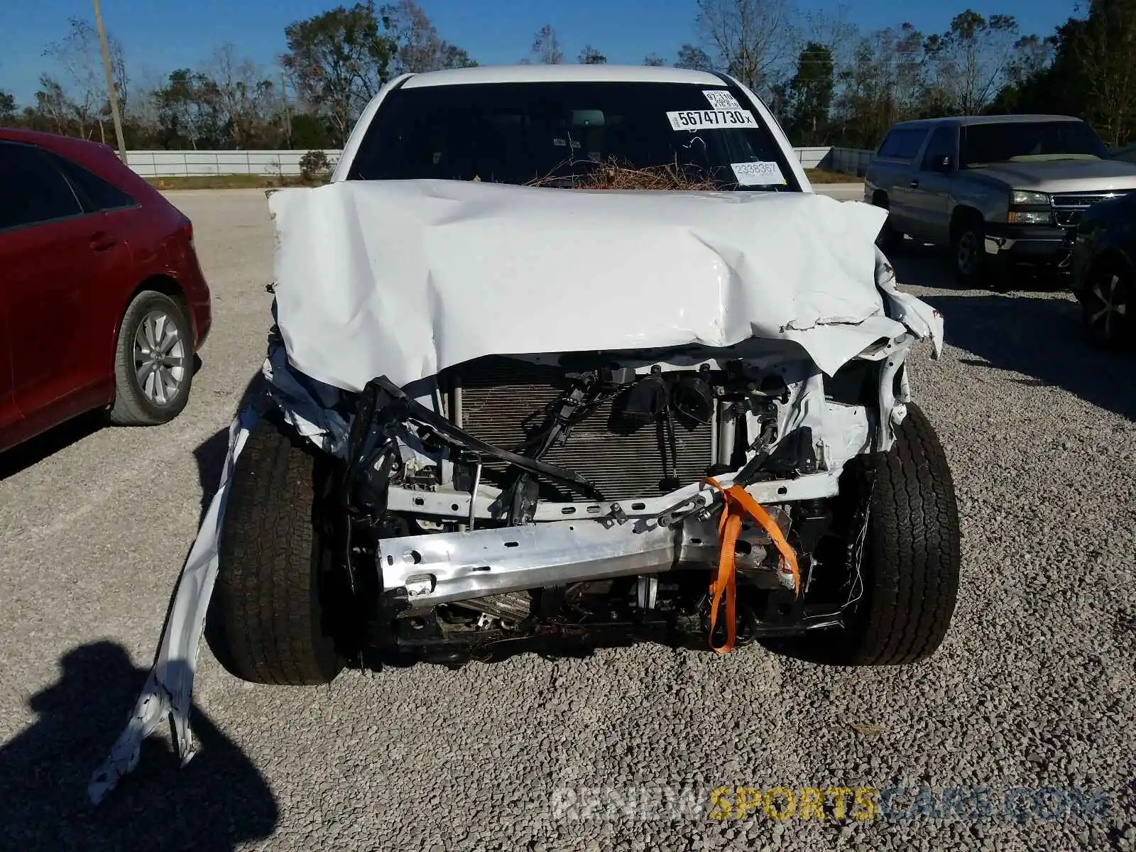 9 Photograph of a damaged car 3TMCZ5AN3LM321090 TOYOTA TACOMA 2020