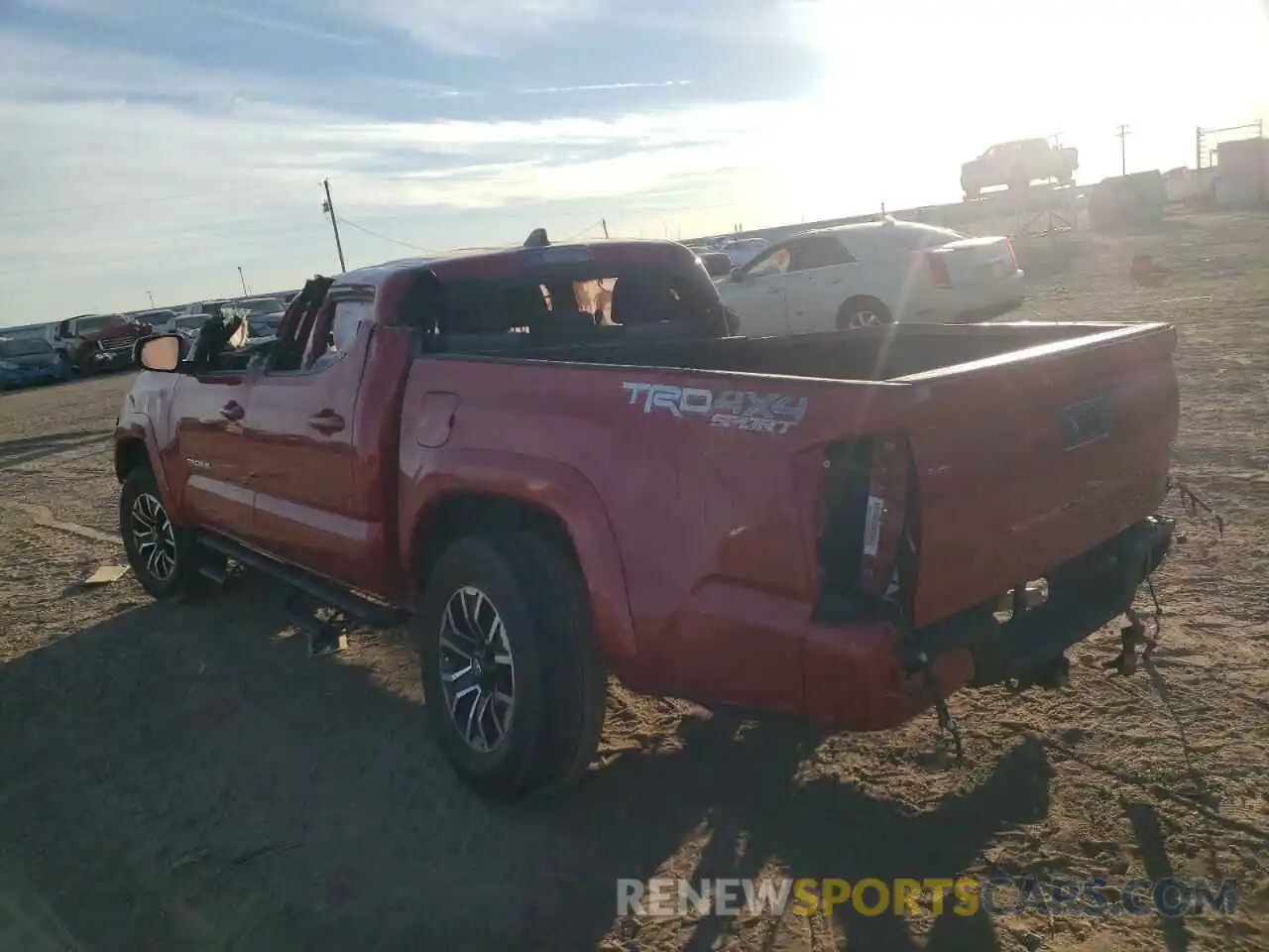 3 Photograph of a damaged car 3TMCZ5AN3LM321381 TOYOTA TACOMA 2020