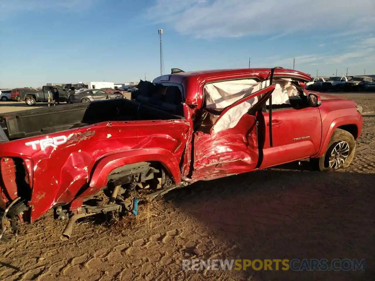 9 Photograph of a damaged car 3TMCZ5AN3LM321381 TOYOTA TACOMA 2020