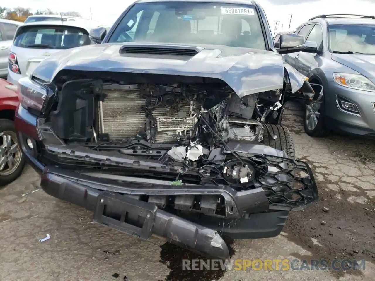 7 Photograph of a damaged car 3TMCZ5AN3LM325463 TOYOTA TACOMA 2020