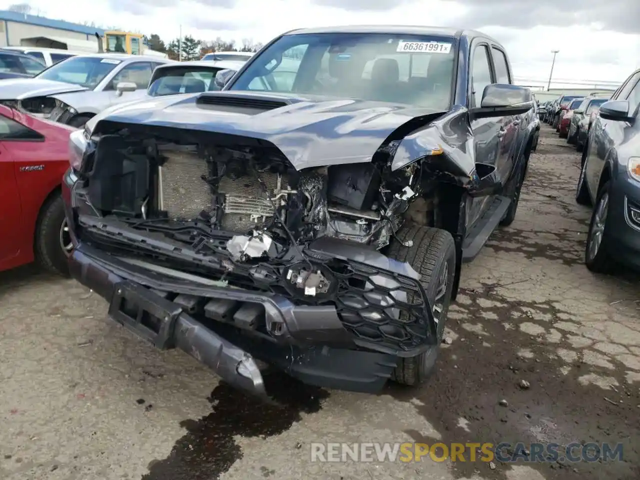 9 Photograph of a damaged car 3TMCZ5AN3LM325463 TOYOTA TACOMA 2020