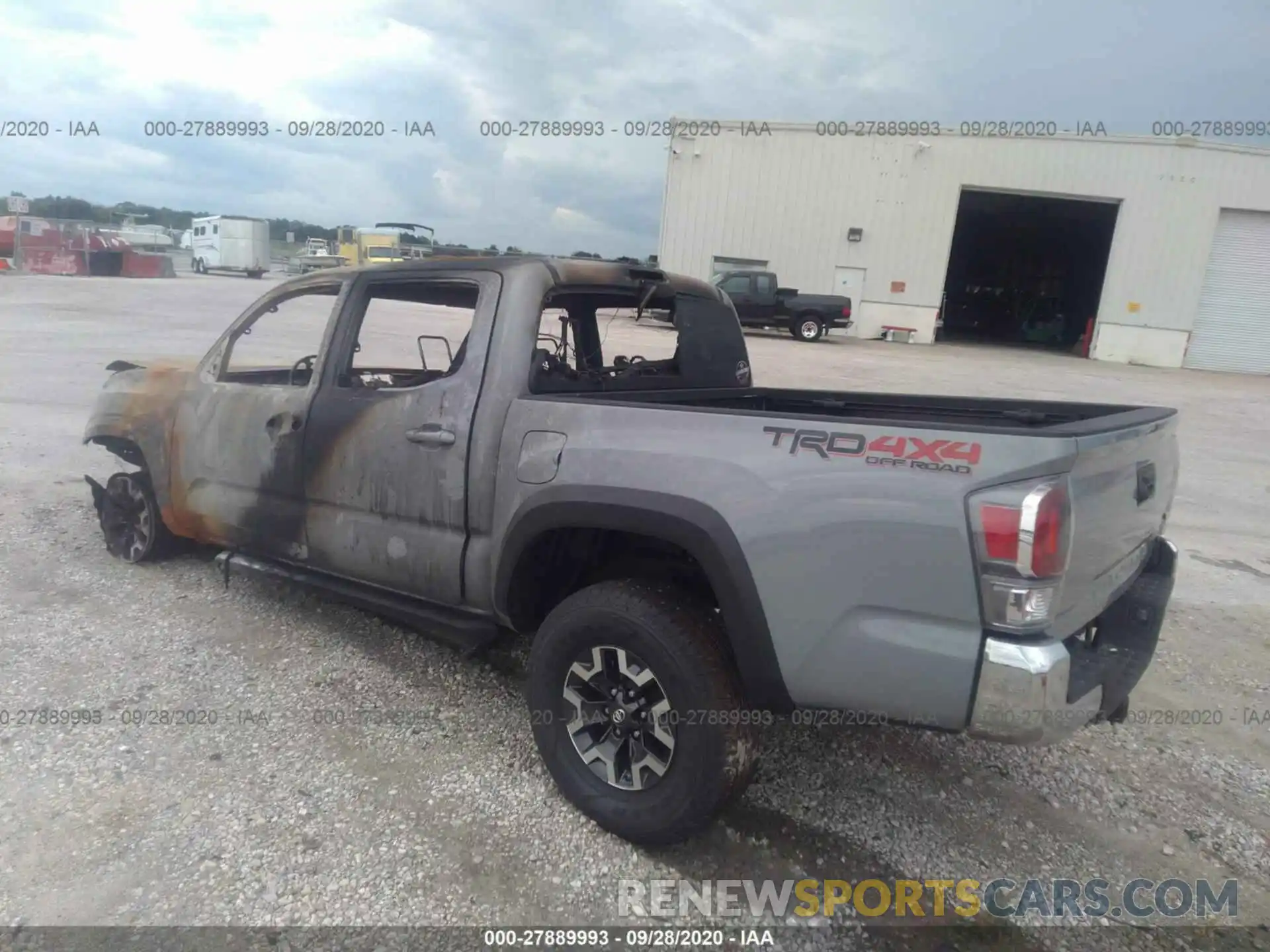 3 Photograph of a damaged car 3TMCZ5AN3LM326628 TOYOTA TACOMA 2020