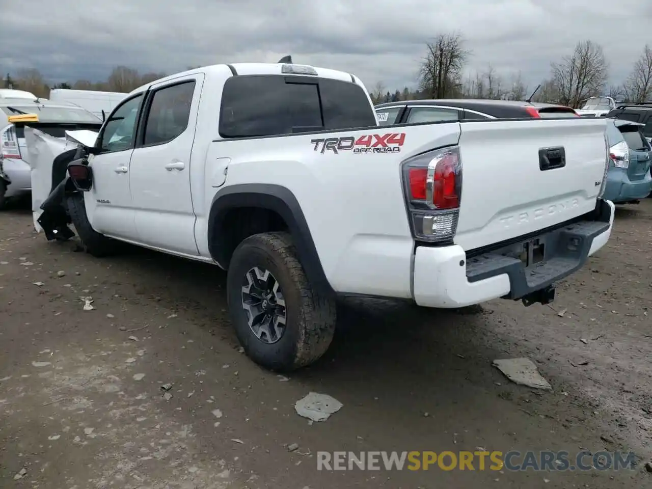 3 Photograph of a damaged car 3TMCZ5AN3LM327262 TOYOTA TACOMA 2020