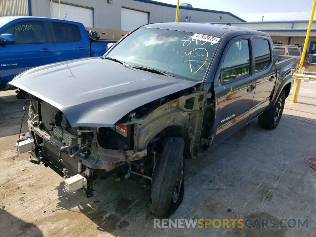 9 Photograph of a damaged car 3TMCZ5AN3LM328458 TOYOTA TACOMA 2020