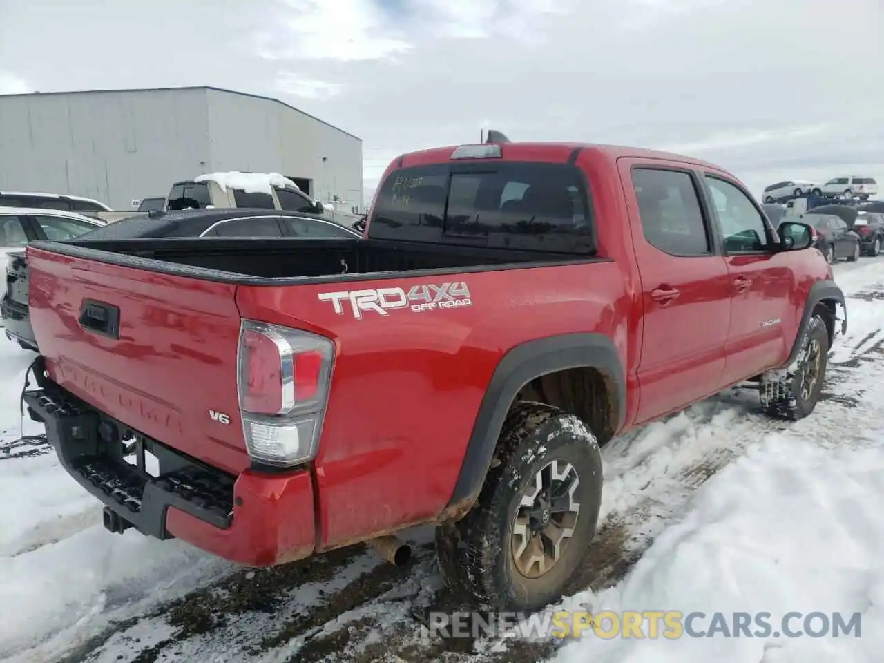 4 Фотография поврежденного автомобиля 3TMCZ5AN3LM332879 TOYOTA TACOMA 2020