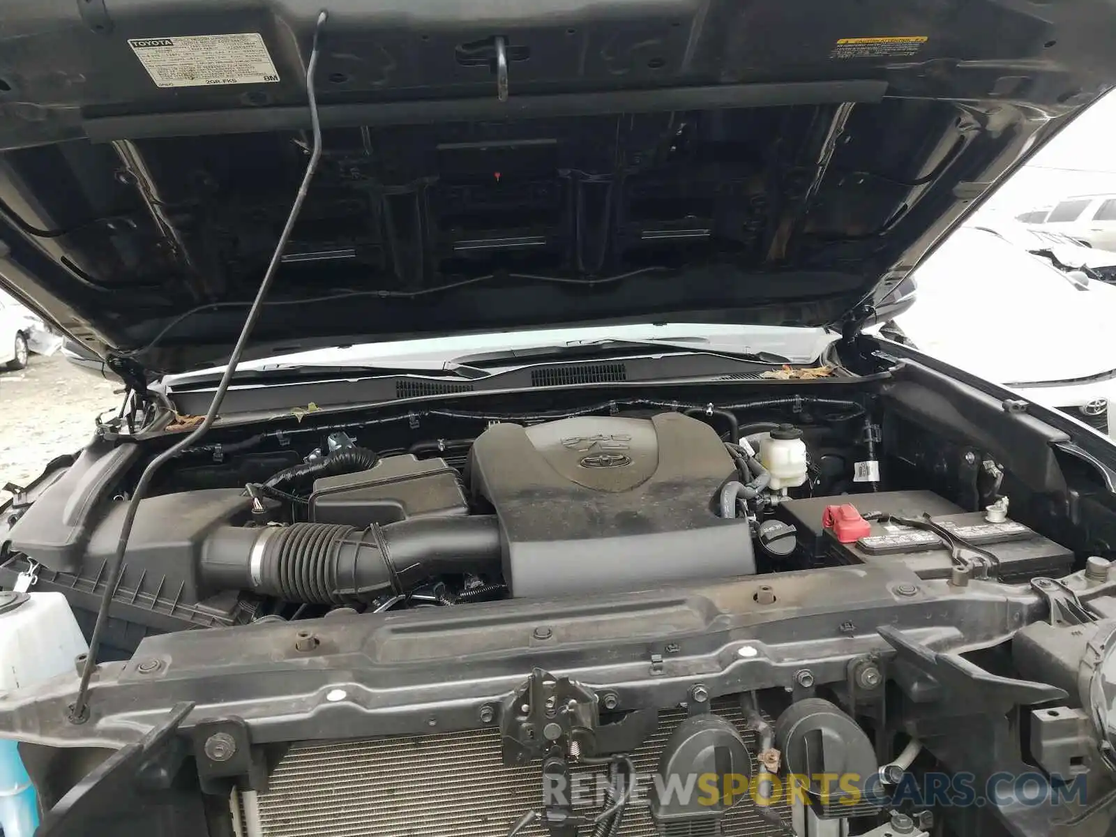 7 Photograph of a damaged car 3TMCZ5AN3LM334518 TOYOTA TACOMA 2020