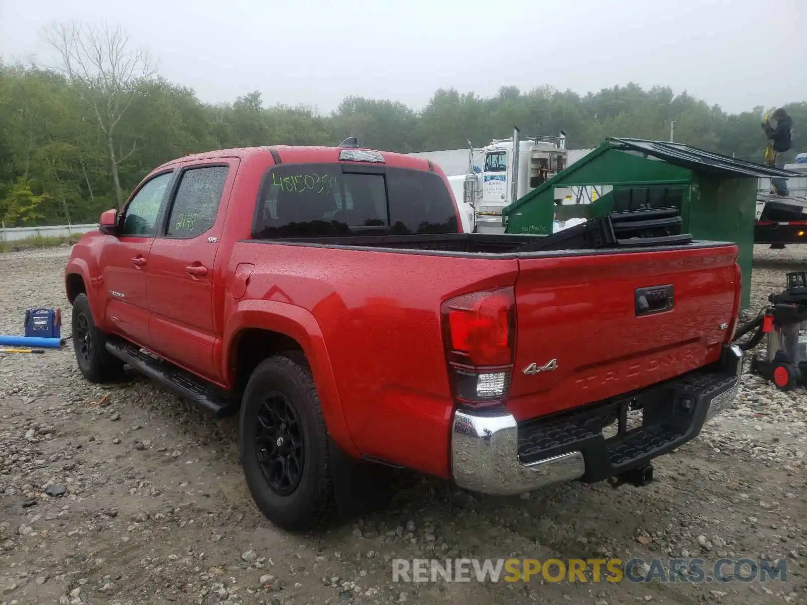 3 Photograph of a damaged car 3TMCZ5AN3LM335376 TOYOTA TACOMA 2020