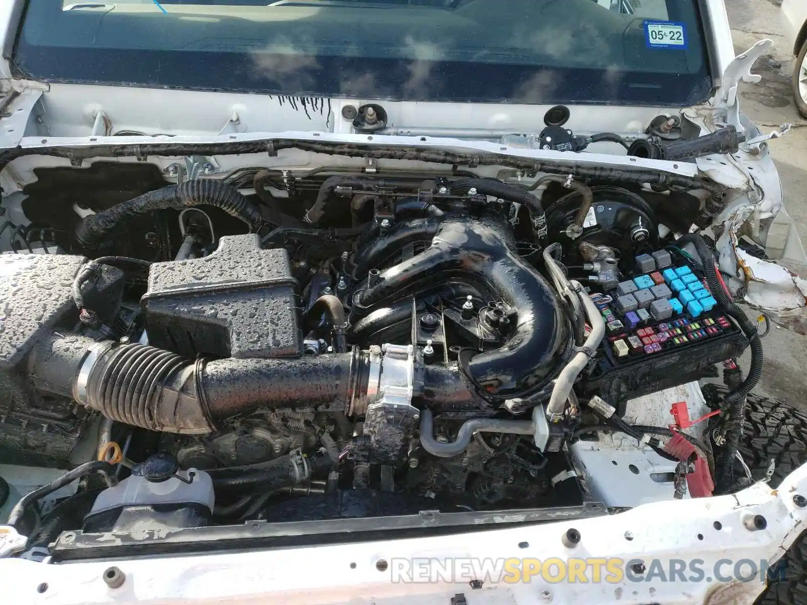 7 Photograph of a damaged car 3TMCZ5AN3LM345051 TOYOTA TACOMA 2020