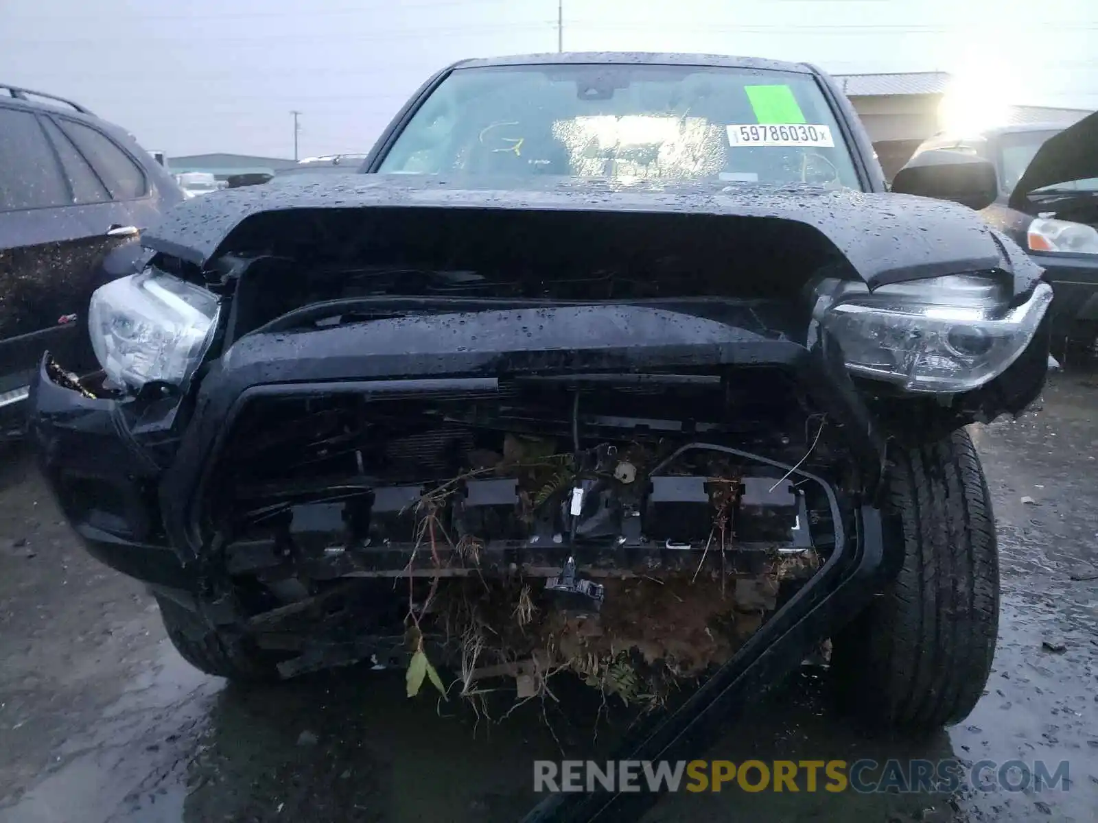 9 Photograph of a damaged car 3TMCZ5AN3LM345843 TOYOTA TACOMA 2020