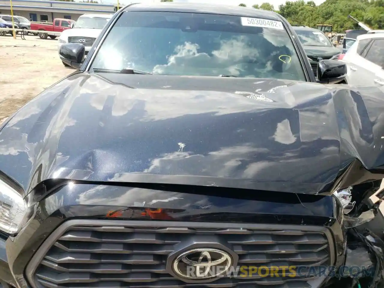 7 Photograph of a damaged car 3TMCZ5AN3LM347611 TOYOTA TACOMA 2020