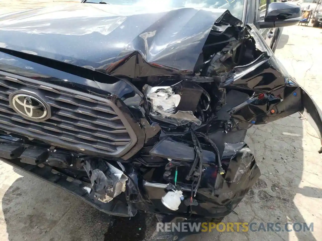 9 Photograph of a damaged car 3TMCZ5AN3LM347611 TOYOTA TACOMA 2020