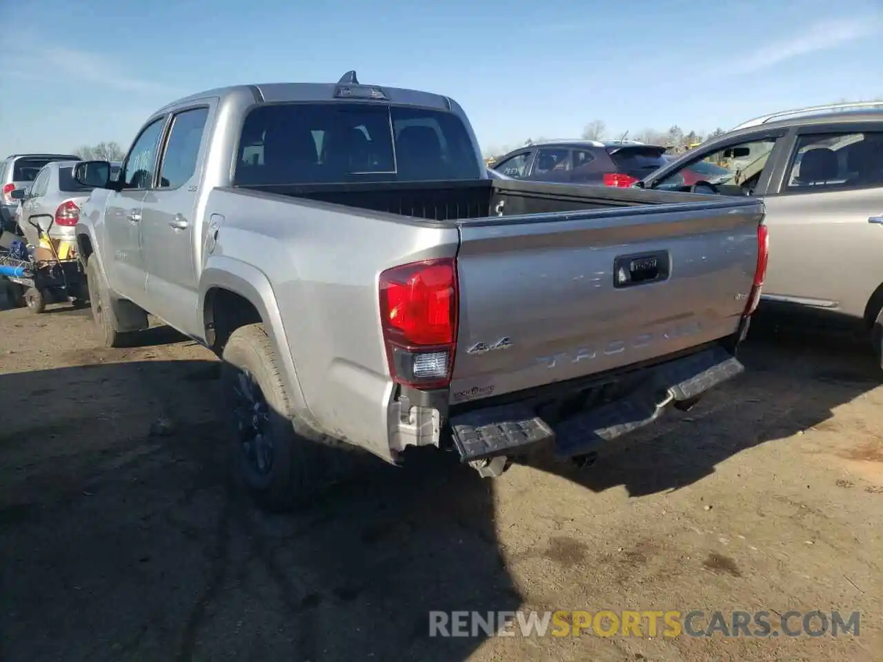 3 Photograph of a damaged car 3TMCZ5AN3LM347687 TOYOTA TACOMA 2020