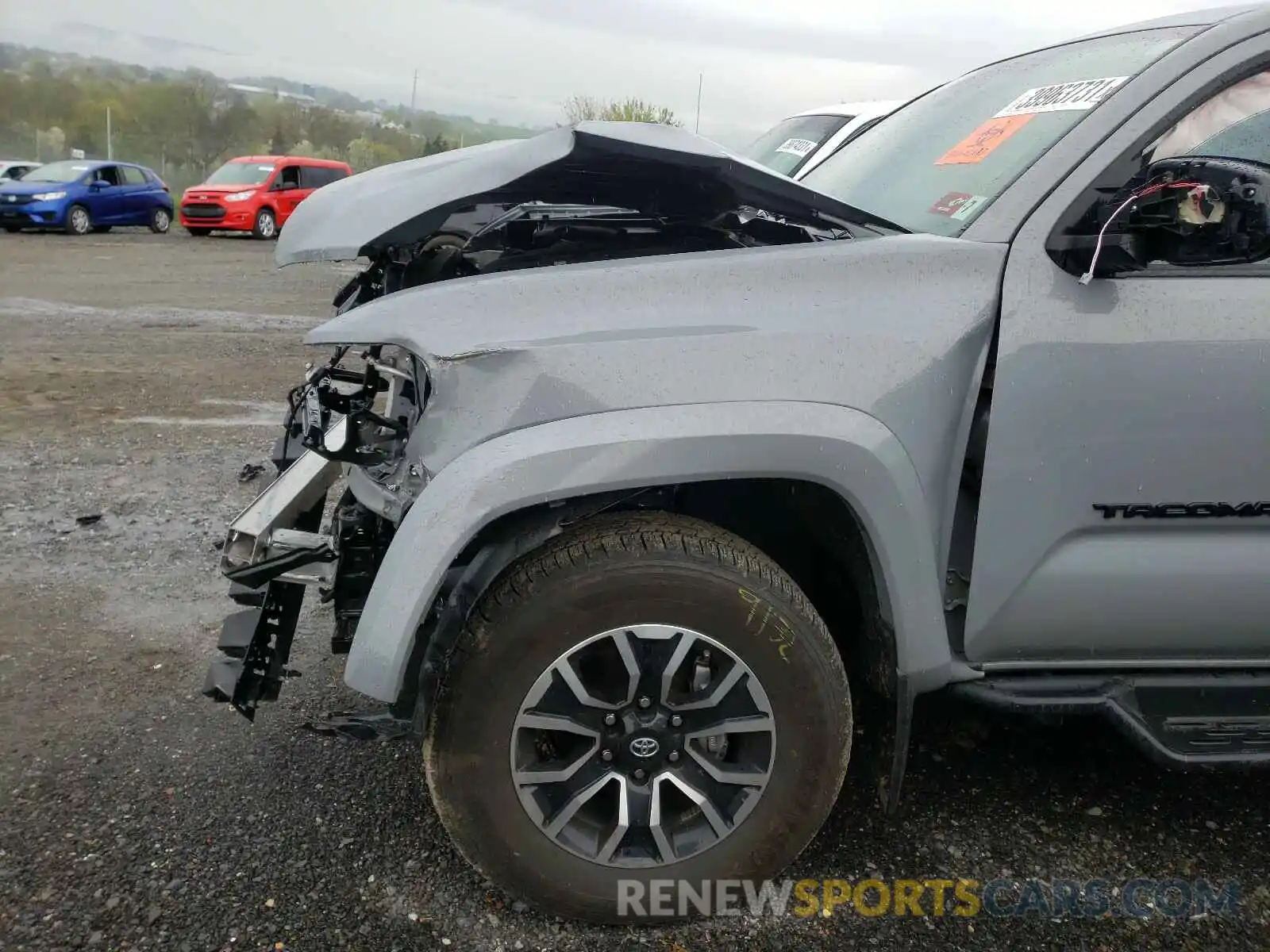 9 Photograph of a damaged car 3TMCZ5AN3LM351951 TOYOTA TACOMA 2020