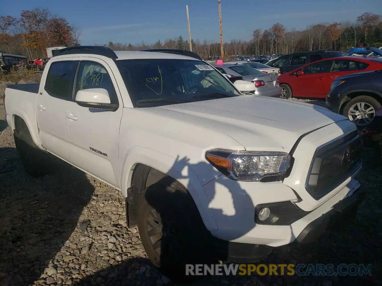 1 Photograph of a damaged car 3TMCZ5AN3LM359564 TOYOTA TACOMA 2020