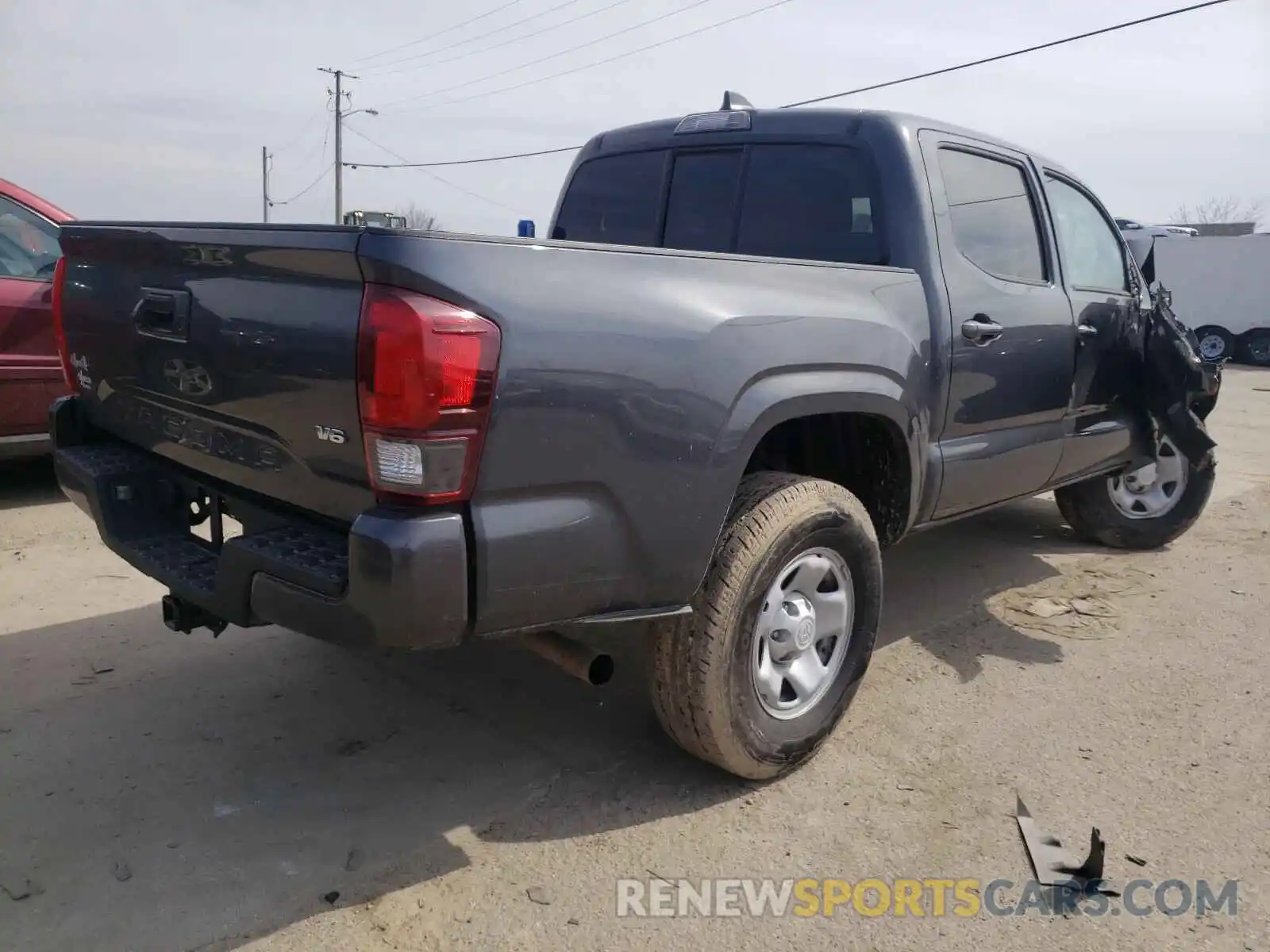 4 Photograph of a damaged car 3TMCZ5AN3LM359788 TOYOTA TACOMA 2020