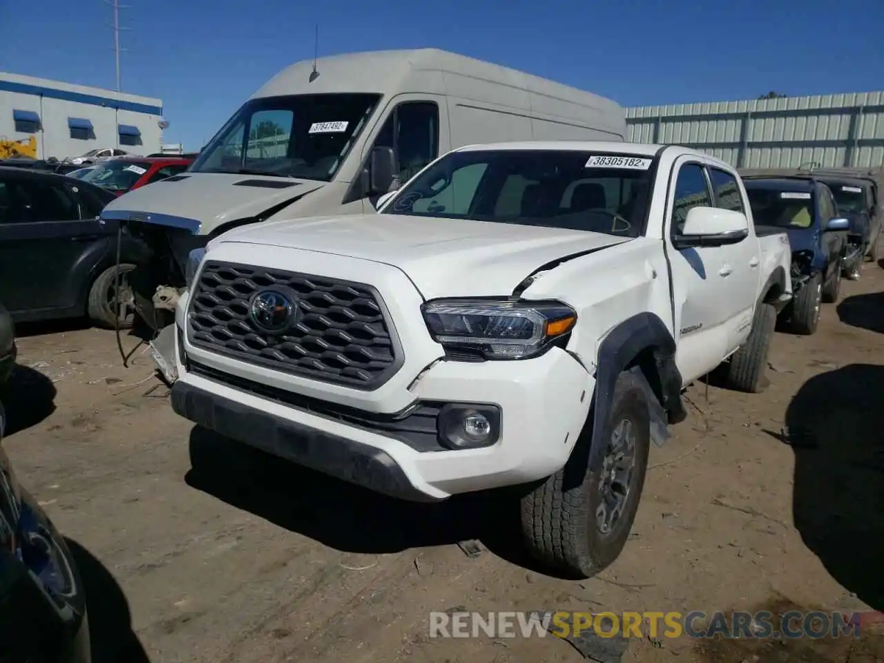 9 Photograph of a damaged car 3TMCZ5AN3LM363050 TOYOTA TACOMA 2020