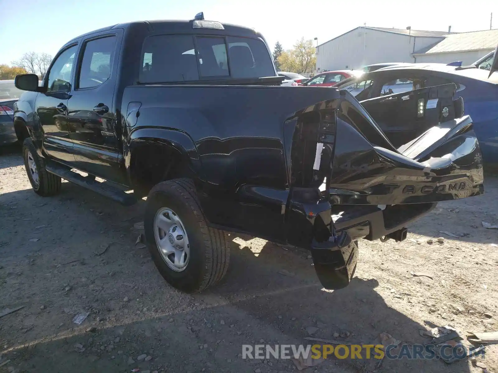 3 Photograph of a damaged car 3TMCZ5AN3LM366949 TOYOTA TACOMA 2020