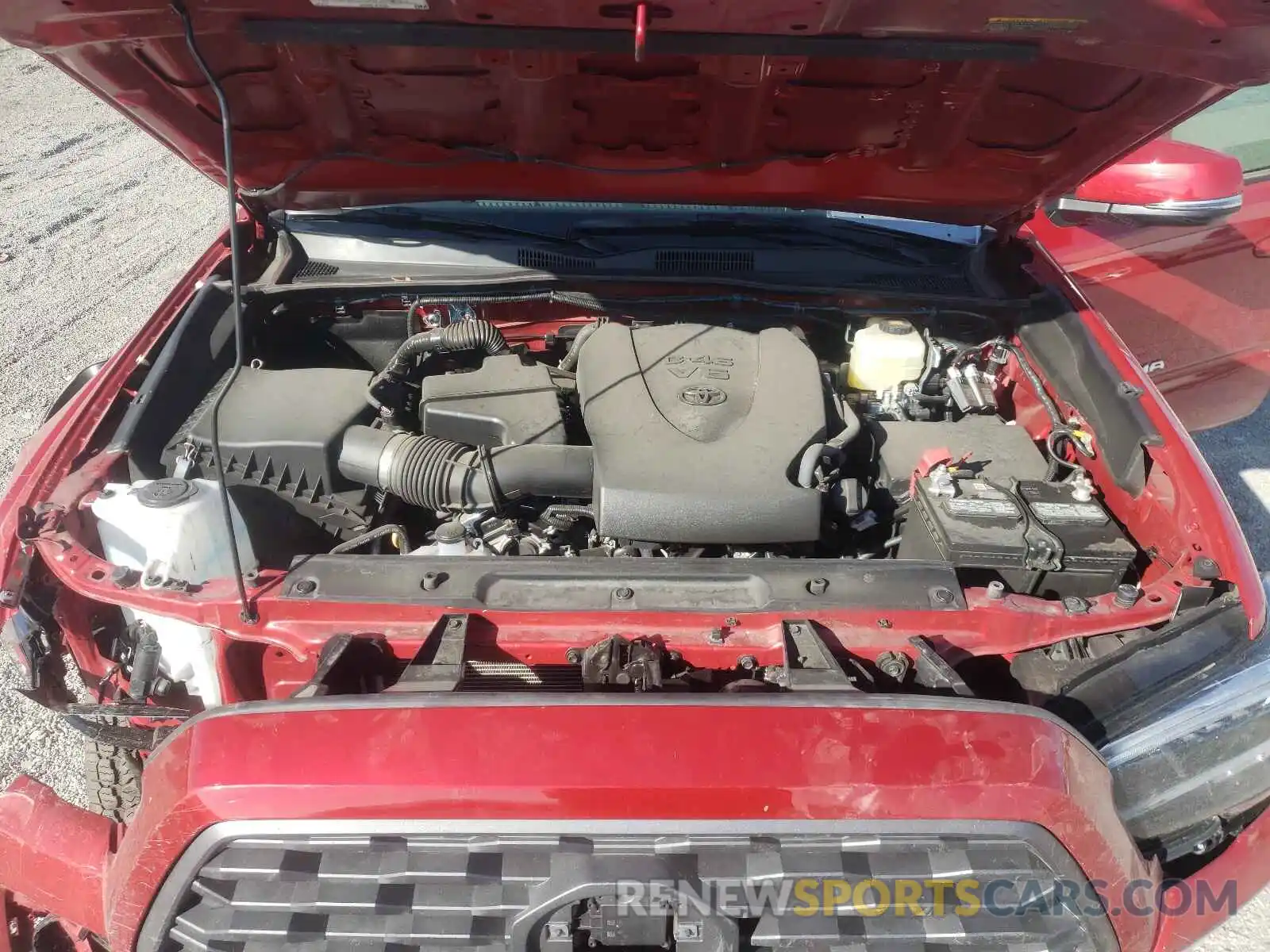 7 Photograph of a damaged car 3TMCZ5AN3LM367325 TOYOTA TACOMA 2020