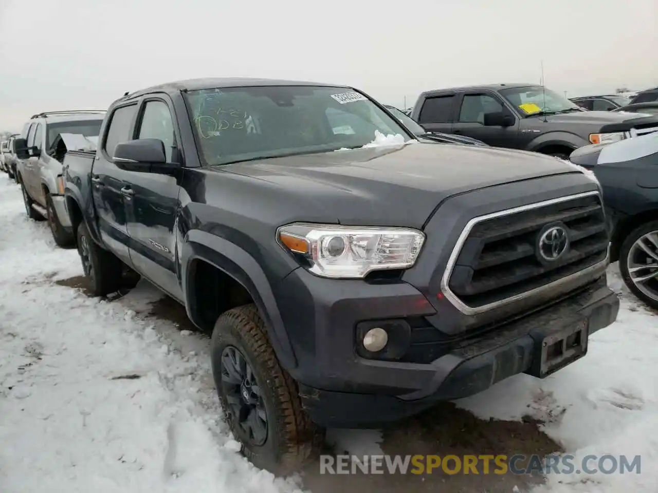 1 Photograph of a damaged car 3TMCZ5AN4LM289363 TOYOTA TACOMA 2020