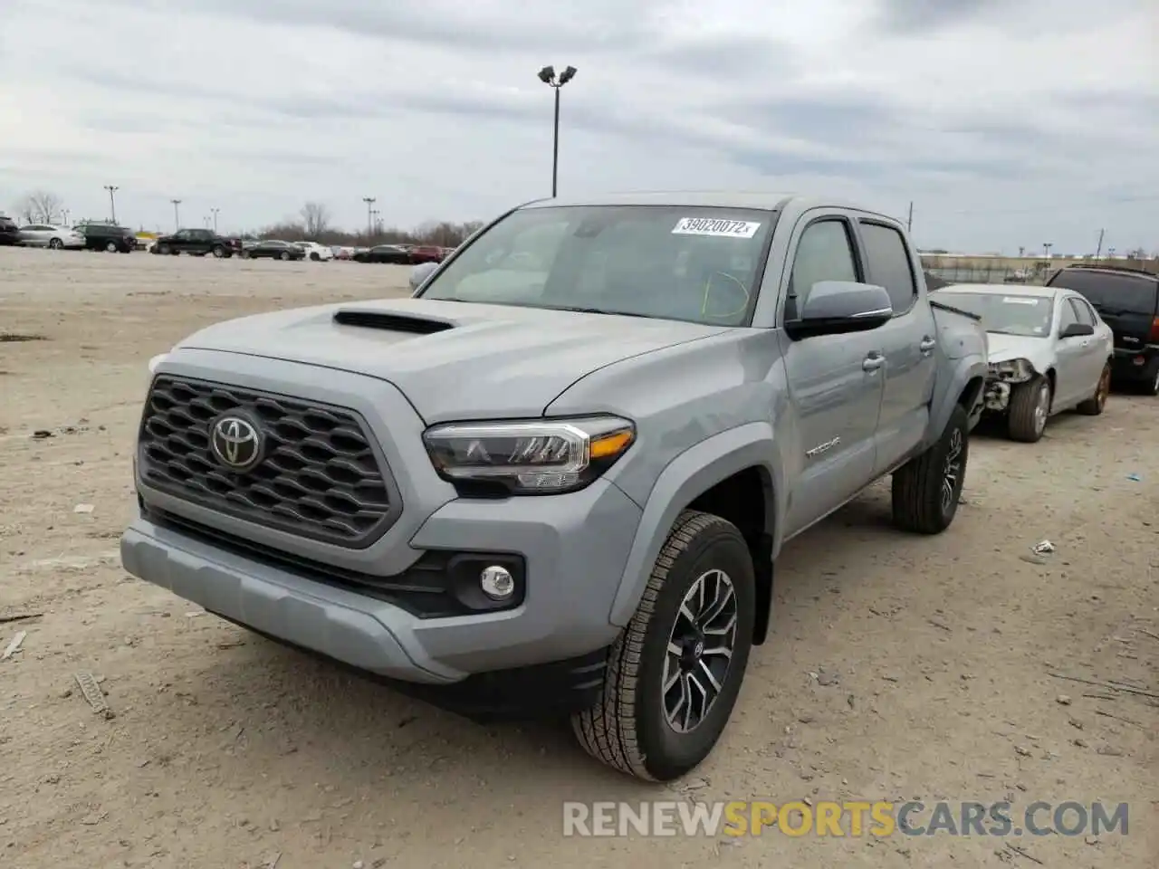 2 Photograph of a damaged car 3TMCZ5AN4LM293400 TOYOTA TACOMA 2020