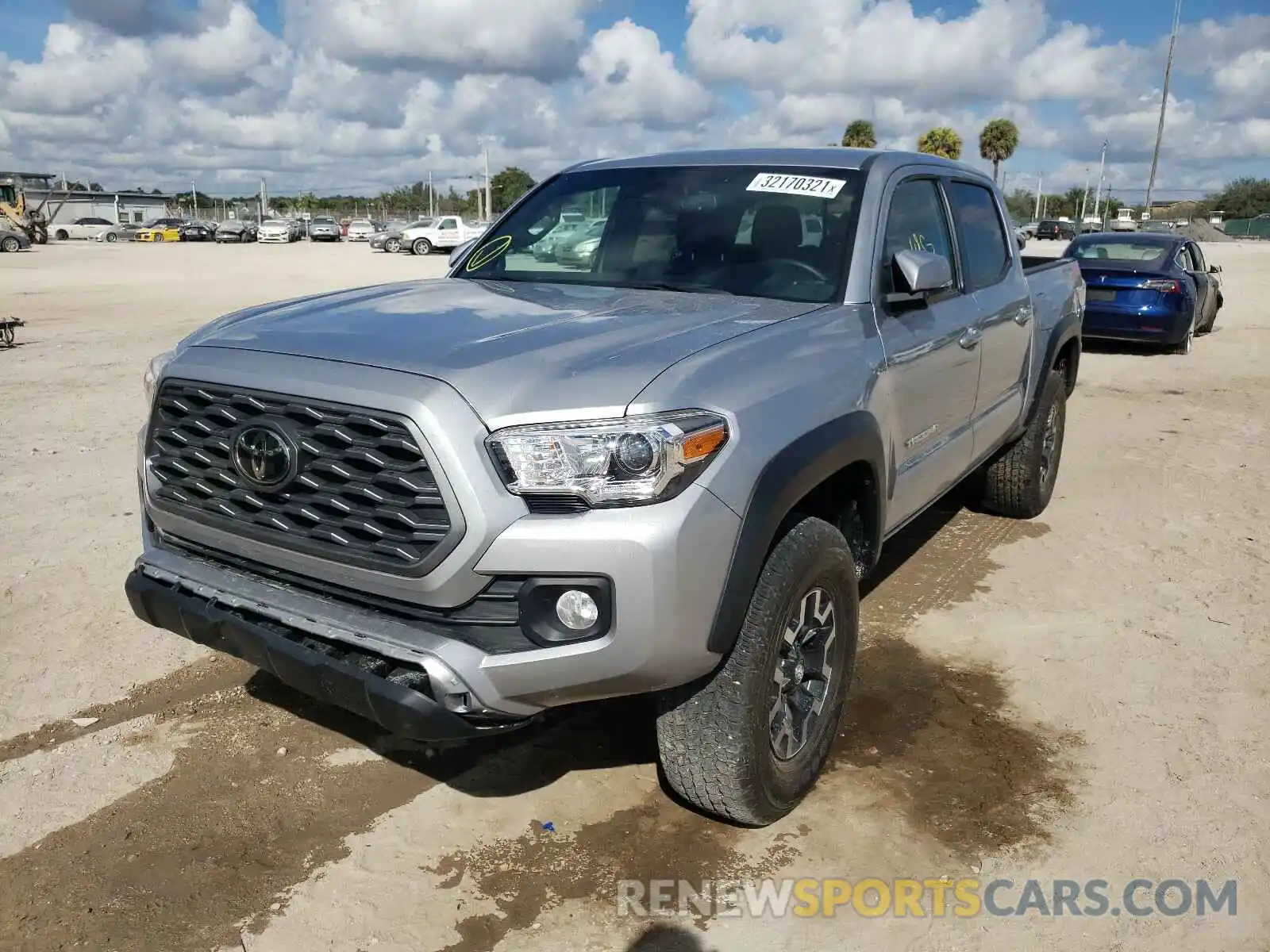 2 Photograph of a damaged car 3TMCZ5AN4LM294546 TOYOTA TACOMA 2020