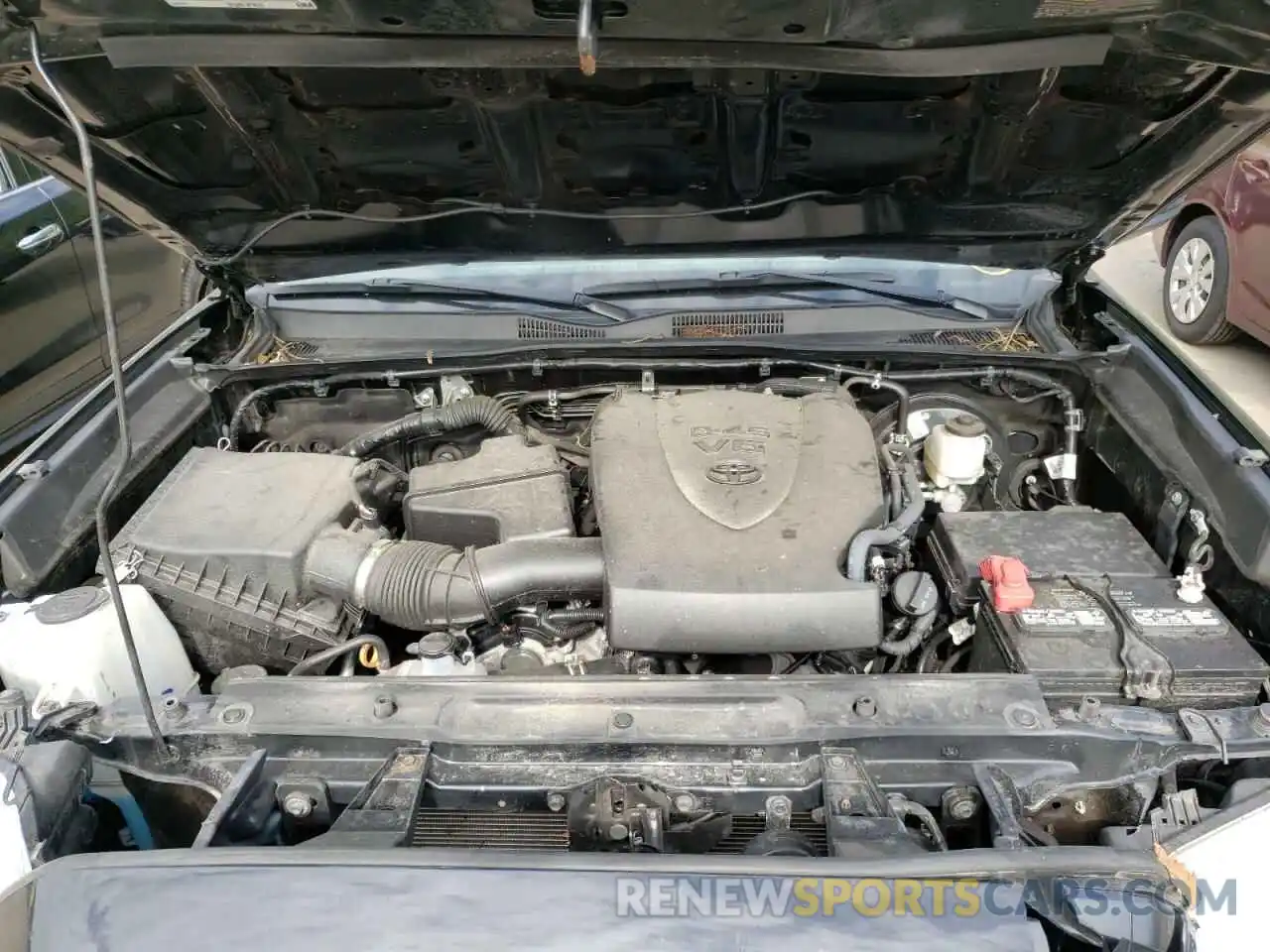 7 Photograph of a damaged car 3TMCZ5AN4LM296376 TOYOTA TACOMA 2020