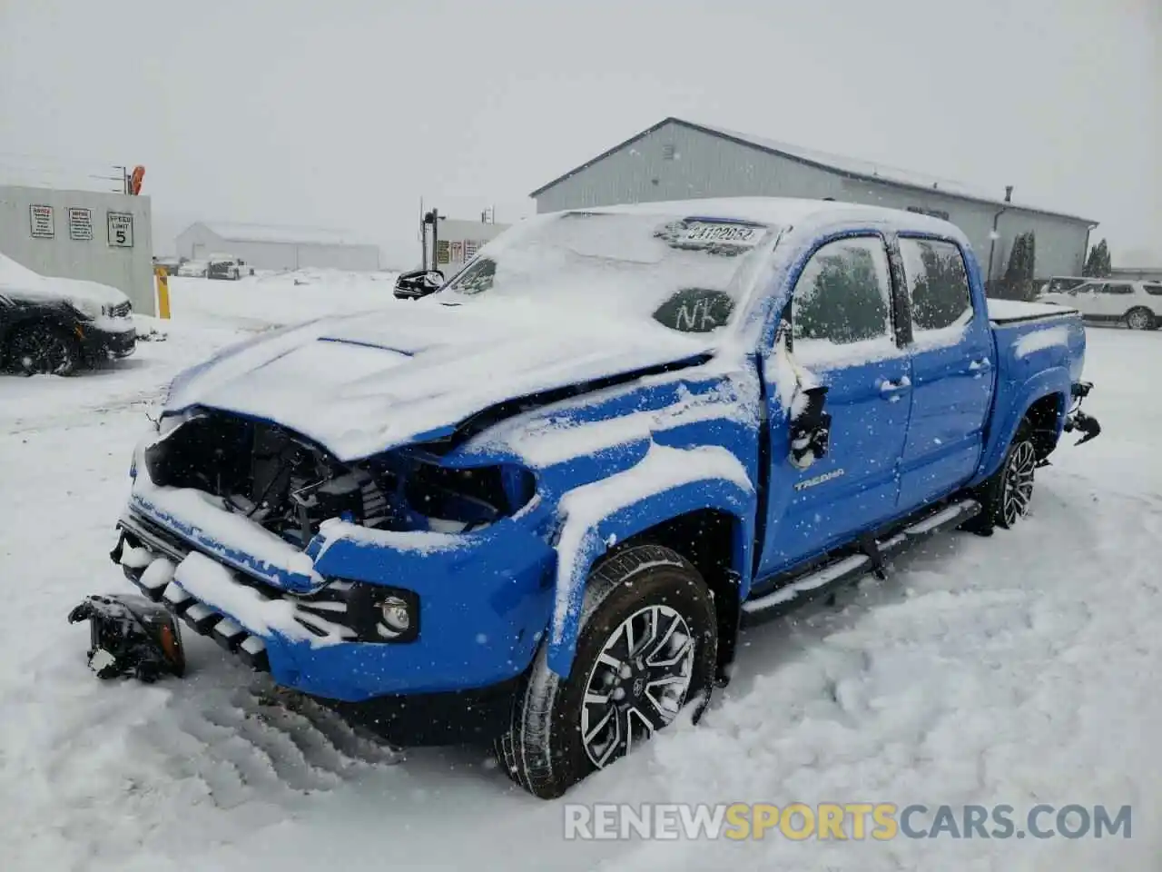 2 Photograph of a damaged car 3TMCZ5AN4LM297804 TOYOTA TACOMA 2020