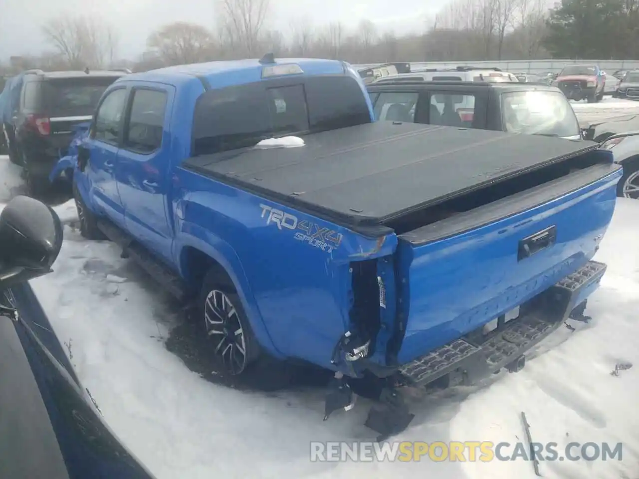 3 Photograph of a damaged car 3TMCZ5AN4LM297804 TOYOTA TACOMA 2020