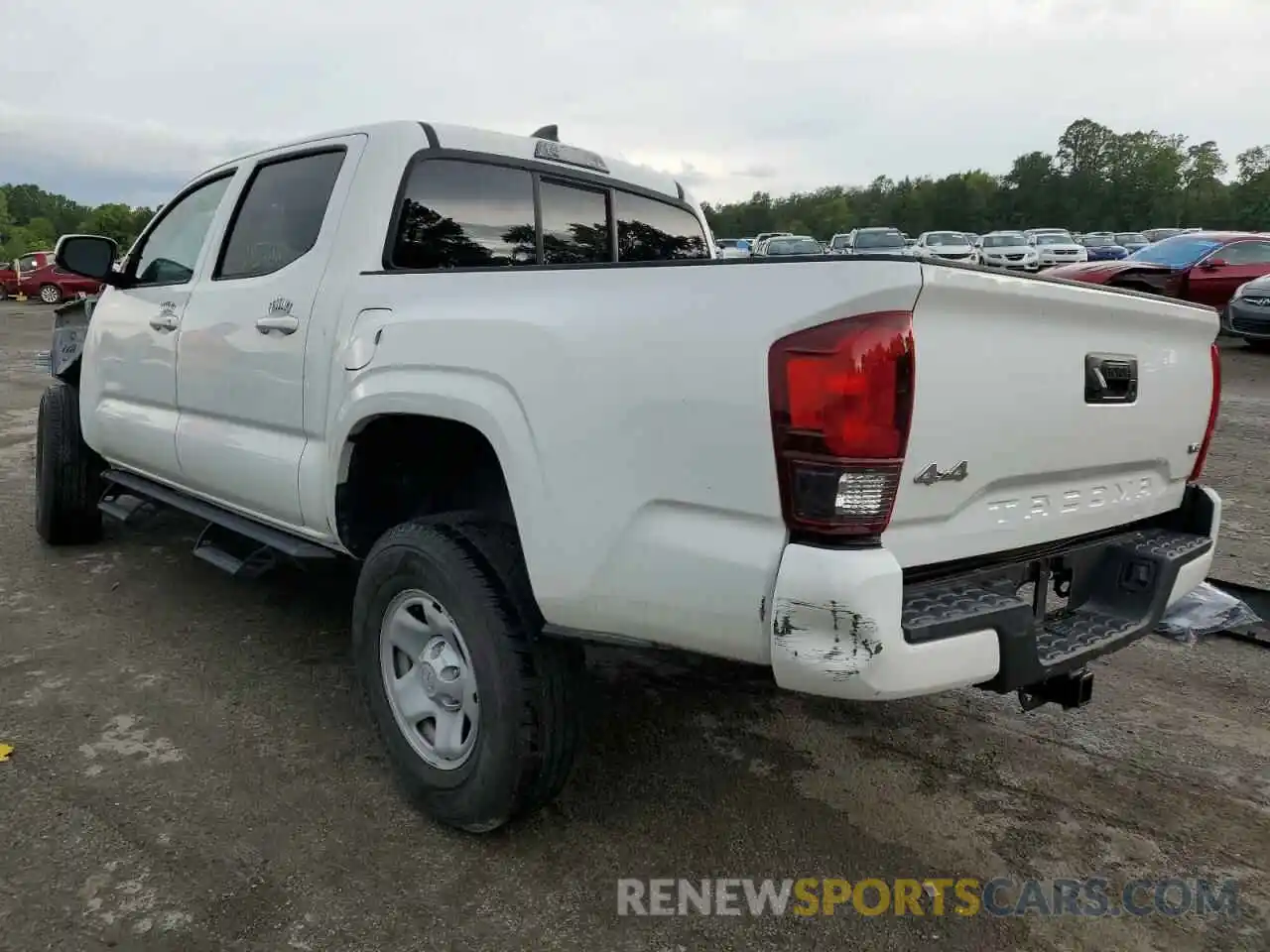 3 Photograph of a damaged car 3TMCZ5AN4LM304881 TOYOTA TACOMA 2020