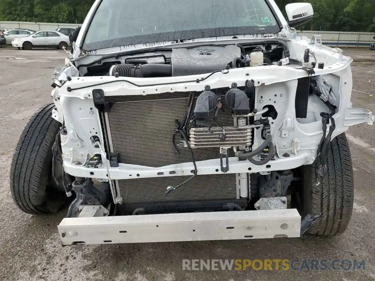 9 Photograph of a damaged car 3TMCZ5AN4LM304881 TOYOTA TACOMA 2020