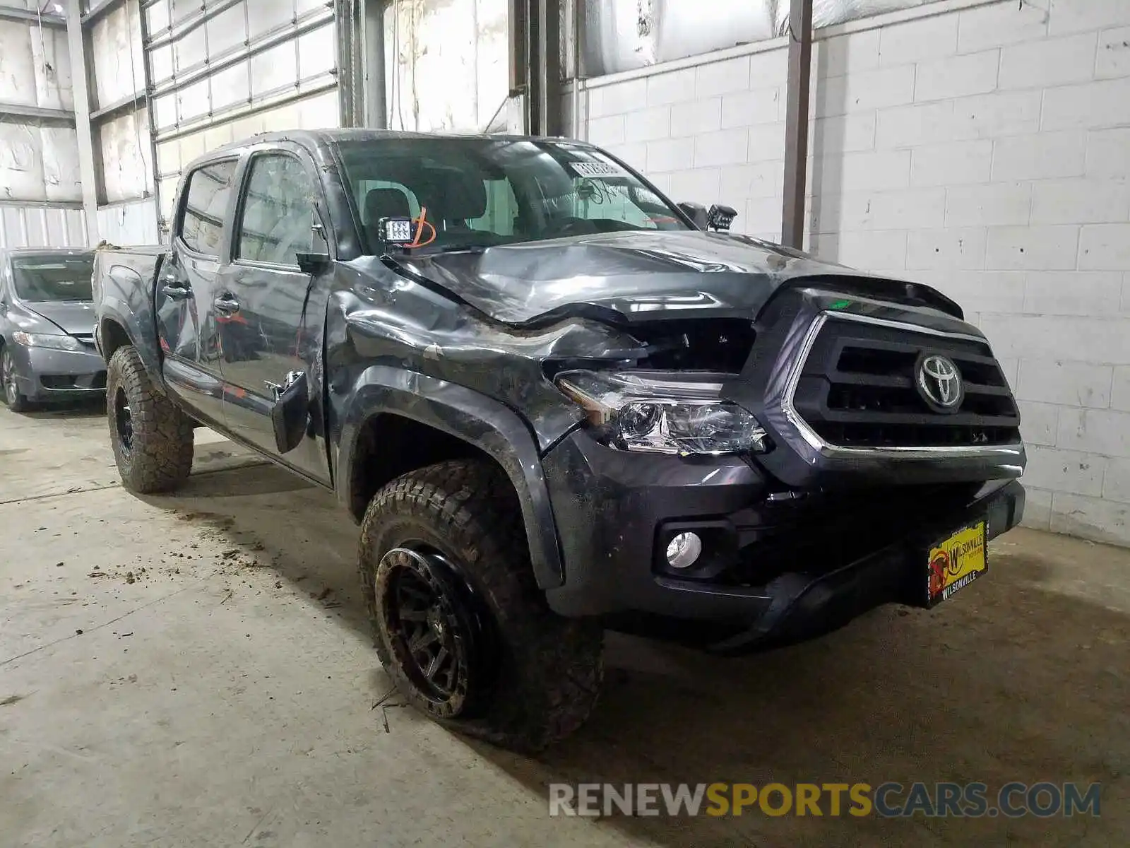 1 Photograph of a damaged car 3TMCZ5AN4LM308560 TOYOTA TACOMA 2020