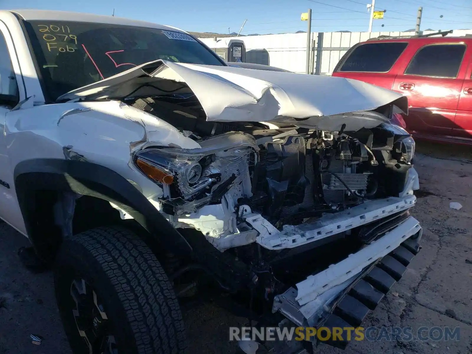 9 Photograph of a damaged car 3TMCZ5AN4LM312818 TOYOTA TACOMA 2020