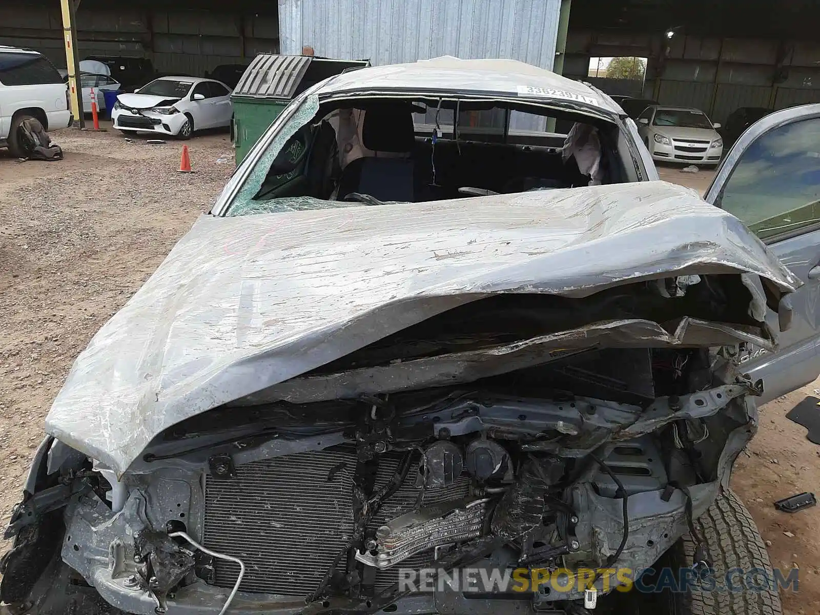 7 Photograph of a damaged car 3TMCZ5AN4LM322832 TOYOTA TACOMA 2020