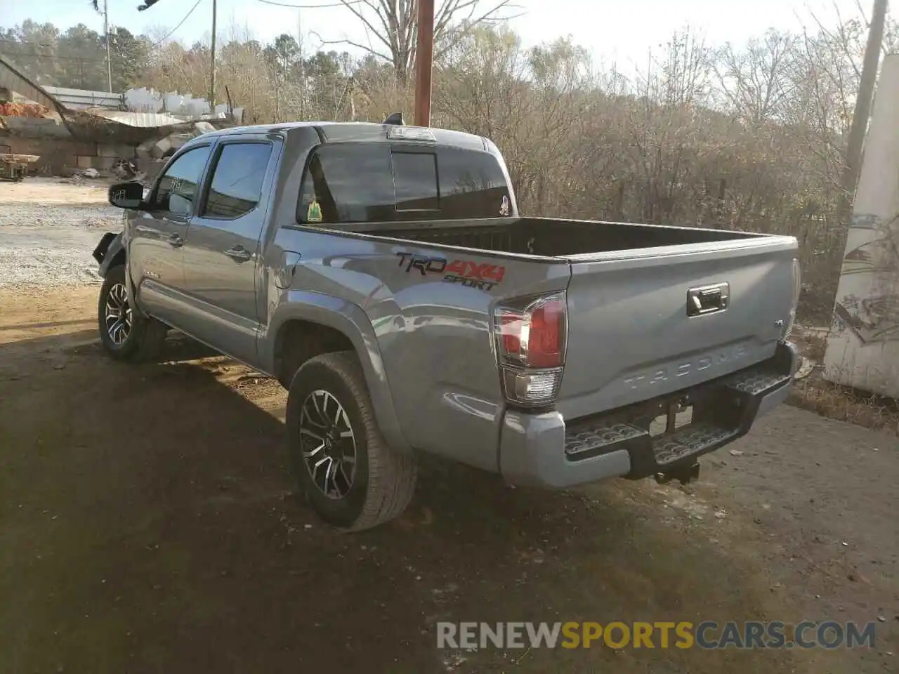 3 Photograph of a damaged car 3TMCZ5AN4LM327464 TOYOTA TACOMA 2020