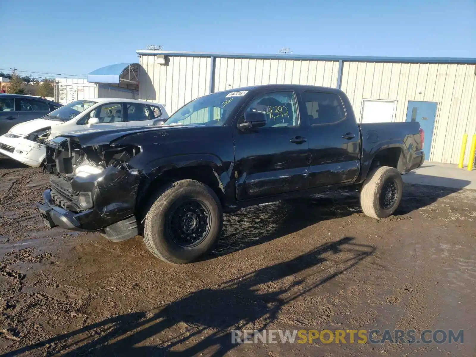 2 Photograph of a damaged car 3TMCZ5AN4LM329828 TOYOTA TACOMA 2020