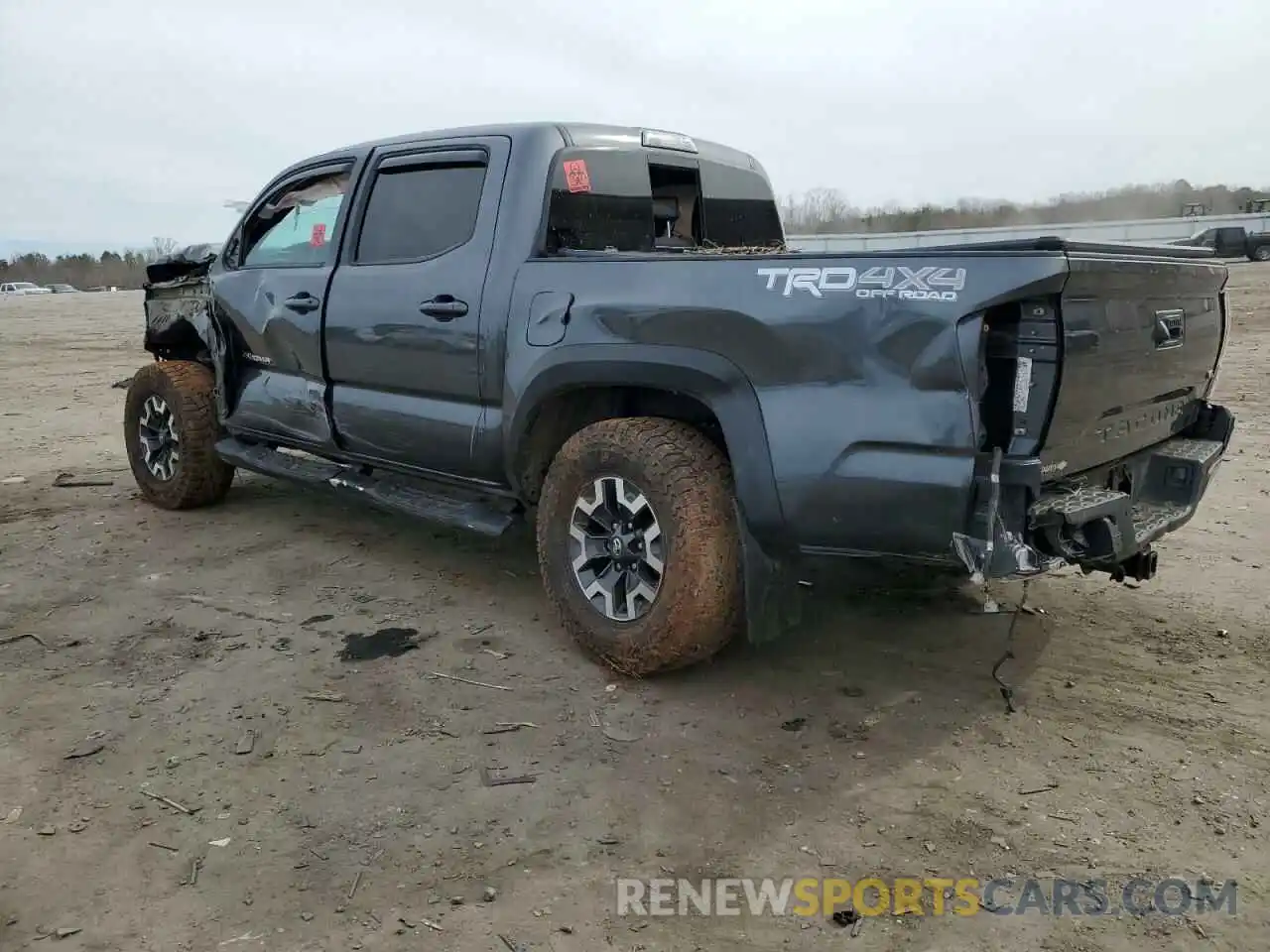 2 Photograph of a damaged car 3TMCZ5AN4LM332468 TOYOTA TACOMA 2020