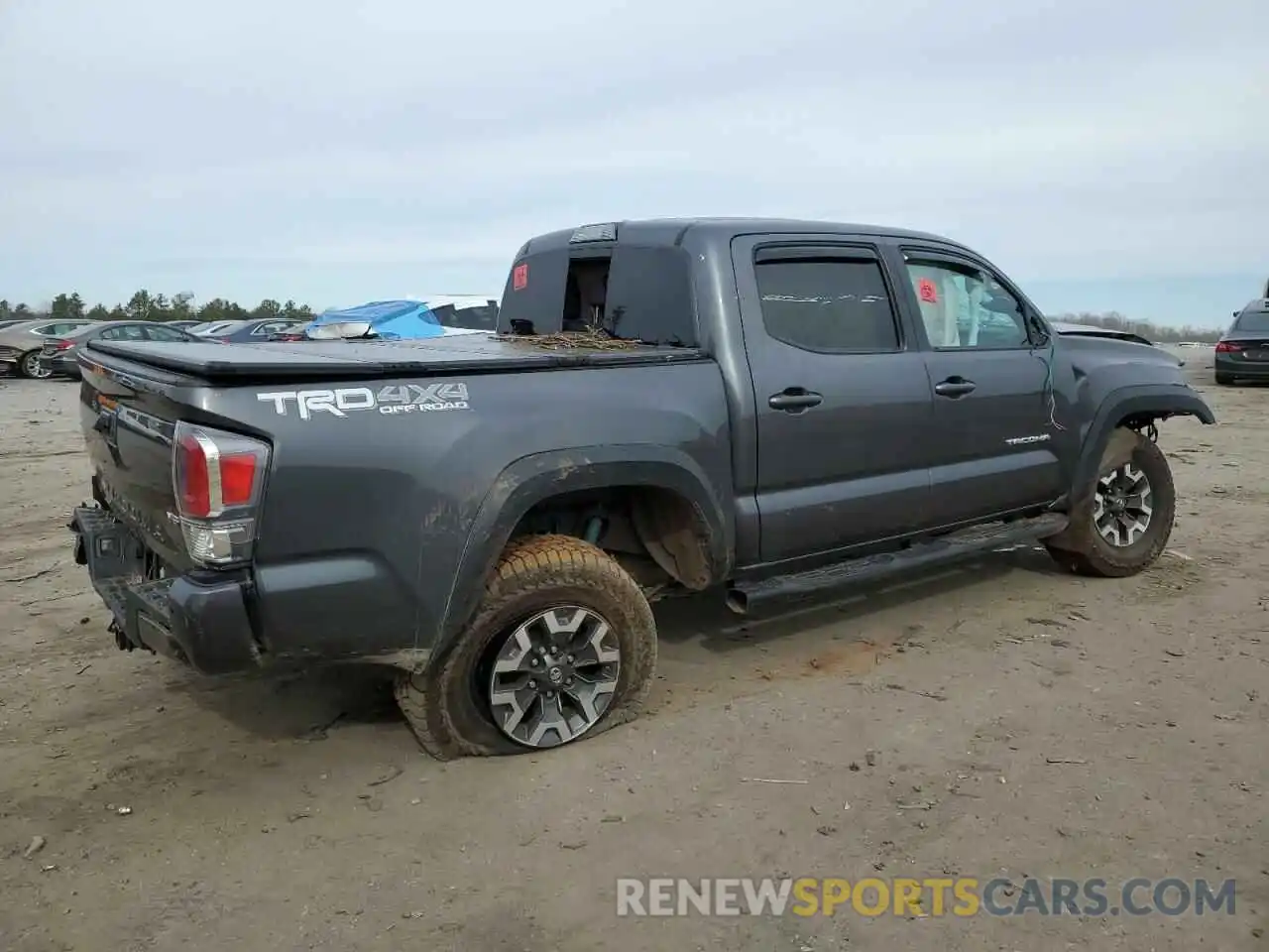 3 Photograph of a damaged car 3TMCZ5AN4LM332468 TOYOTA TACOMA 2020