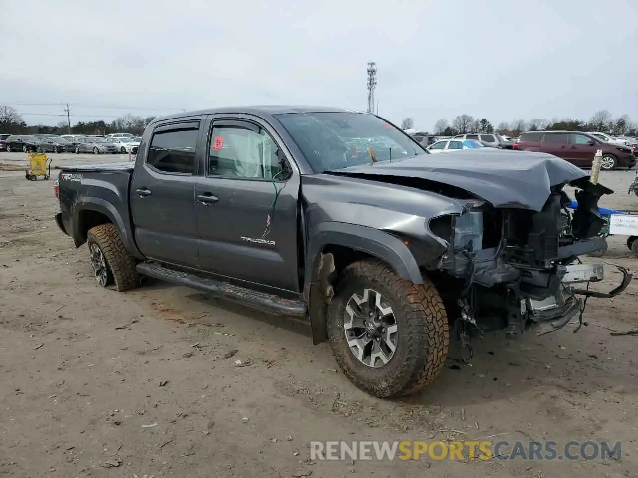 4 Photograph of a damaged car 3TMCZ5AN4LM332468 TOYOTA TACOMA 2020