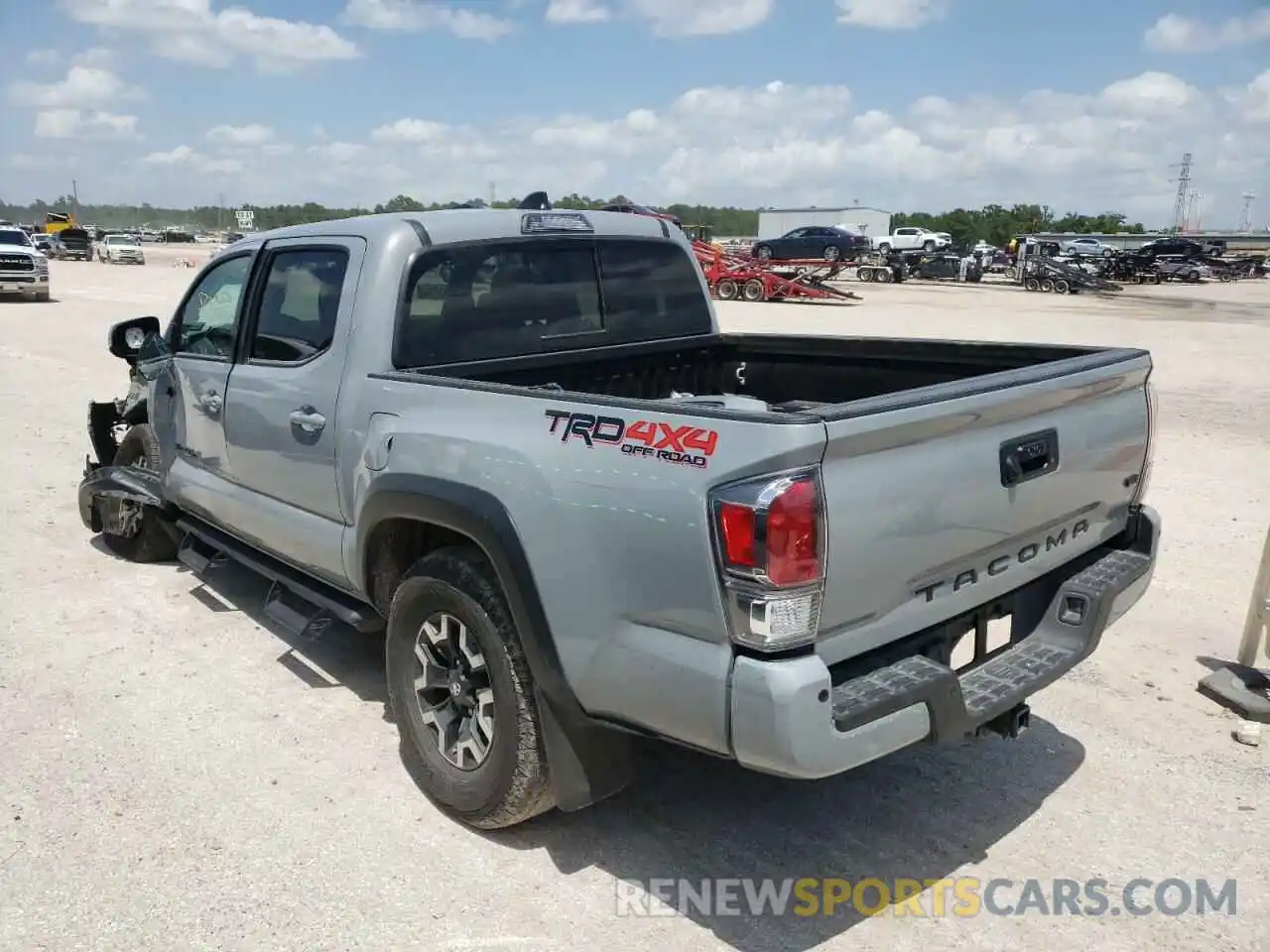 3 Photograph of a damaged car 3TMCZ5AN4LM335872 TOYOTA TACOMA 2020