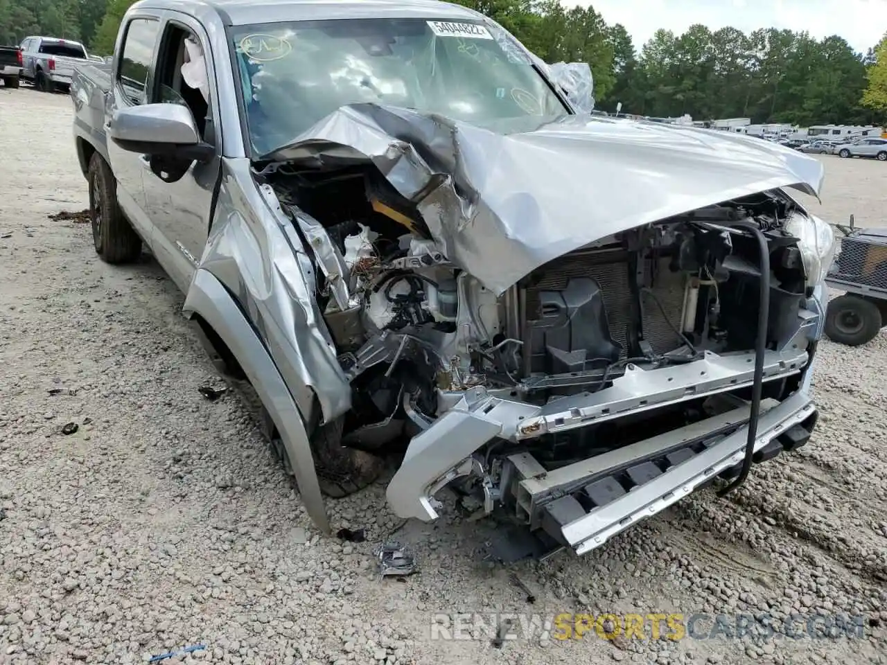 9 Photograph of a damaged car 3TMCZ5AN4LM351277 TOYOTA TACOMA 2020