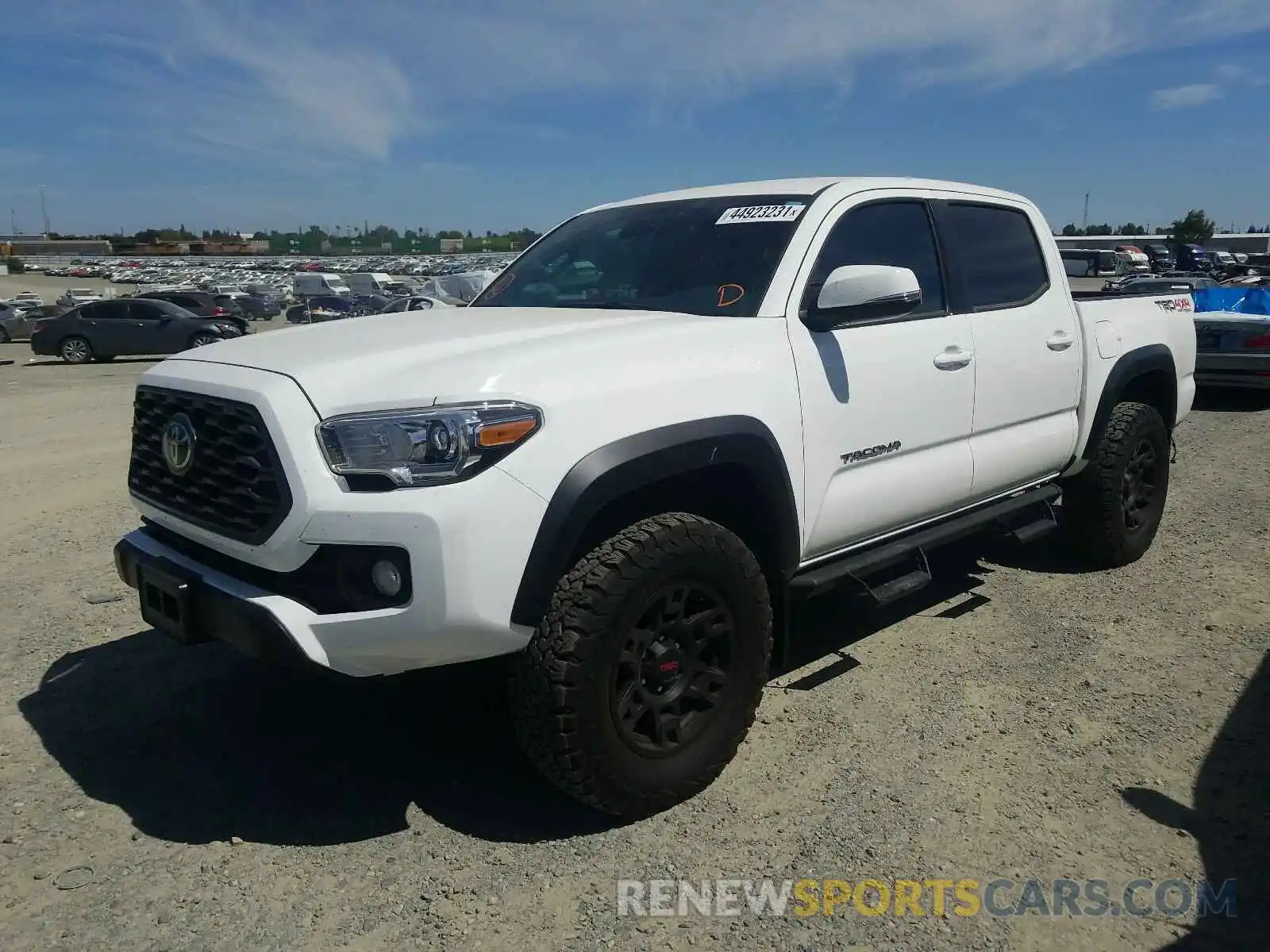 2 Photograph of a damaged car 3TMCZ5AN4LM354633 TOYOTA TACOMA 2020