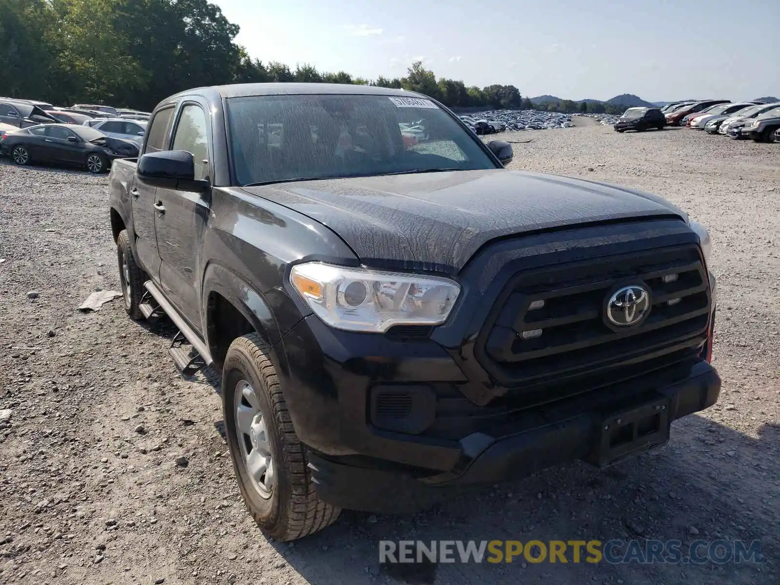 1 Photograph of a damaged car 3TMCZ5AN4LM360108 TOYOTA TACOMA 2020